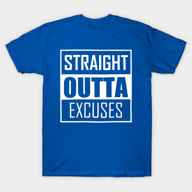 Straight Outta Excuses Romans T-Shirt by binhhai6shop